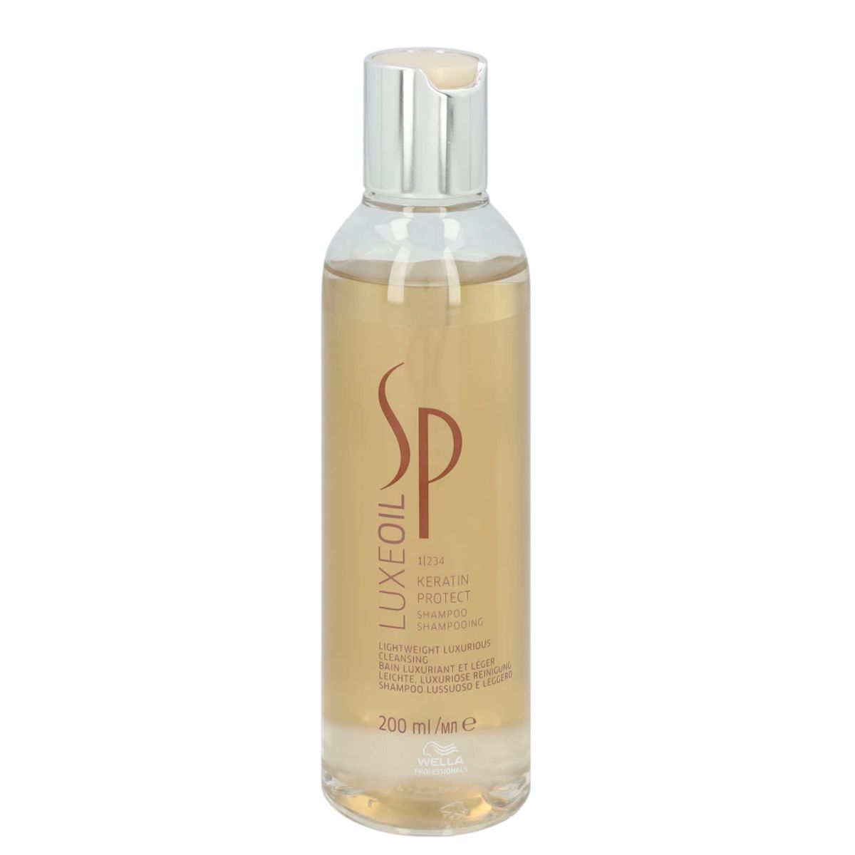 WELLA - Shampoo Luxe Oil Wella 200ml Proteccion Keratina