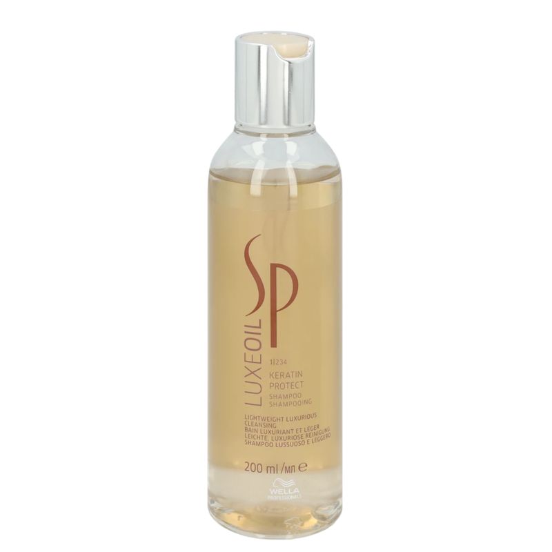 WELLA - Shampoo Luxe Oil Wella 200ml Proteccion Keratina