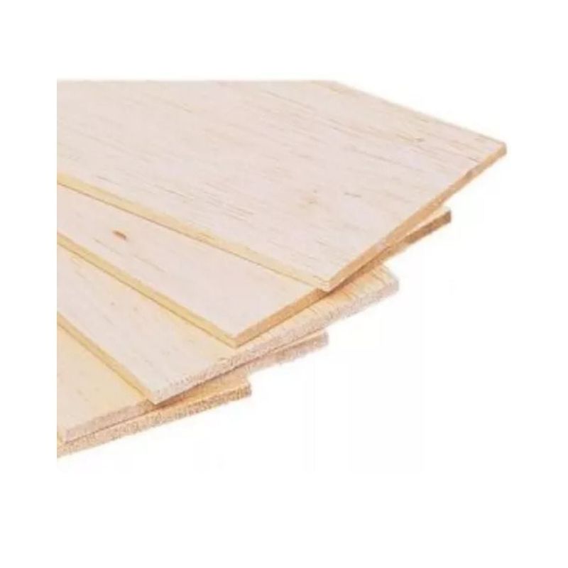 GARABATOS - Palo De Balso Lamina 2 Mm X 15 Cm X 90 Cm Pack X 5 Uds