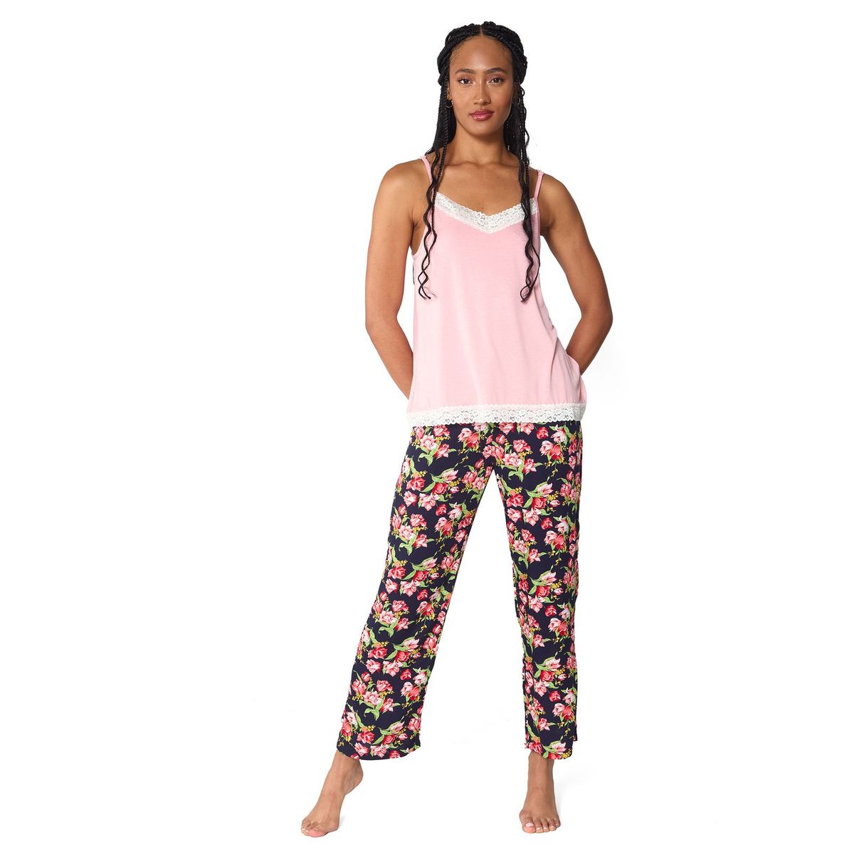 SANTANA - Pijama Mujer Ivanna Rosado