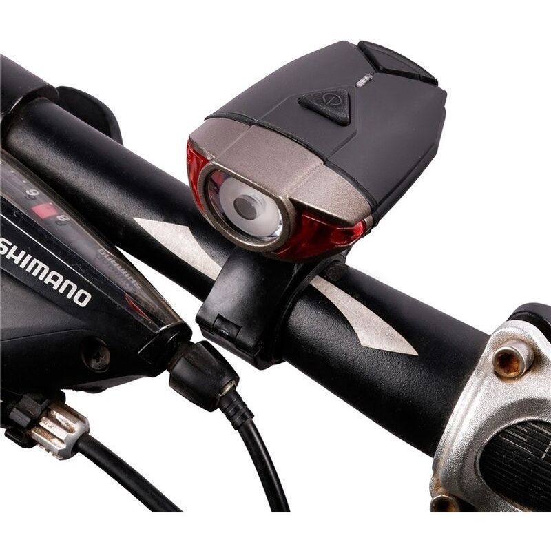 GENERICO - Luz Recargable Delantera Usb Impermeable 300 Lumens Bici