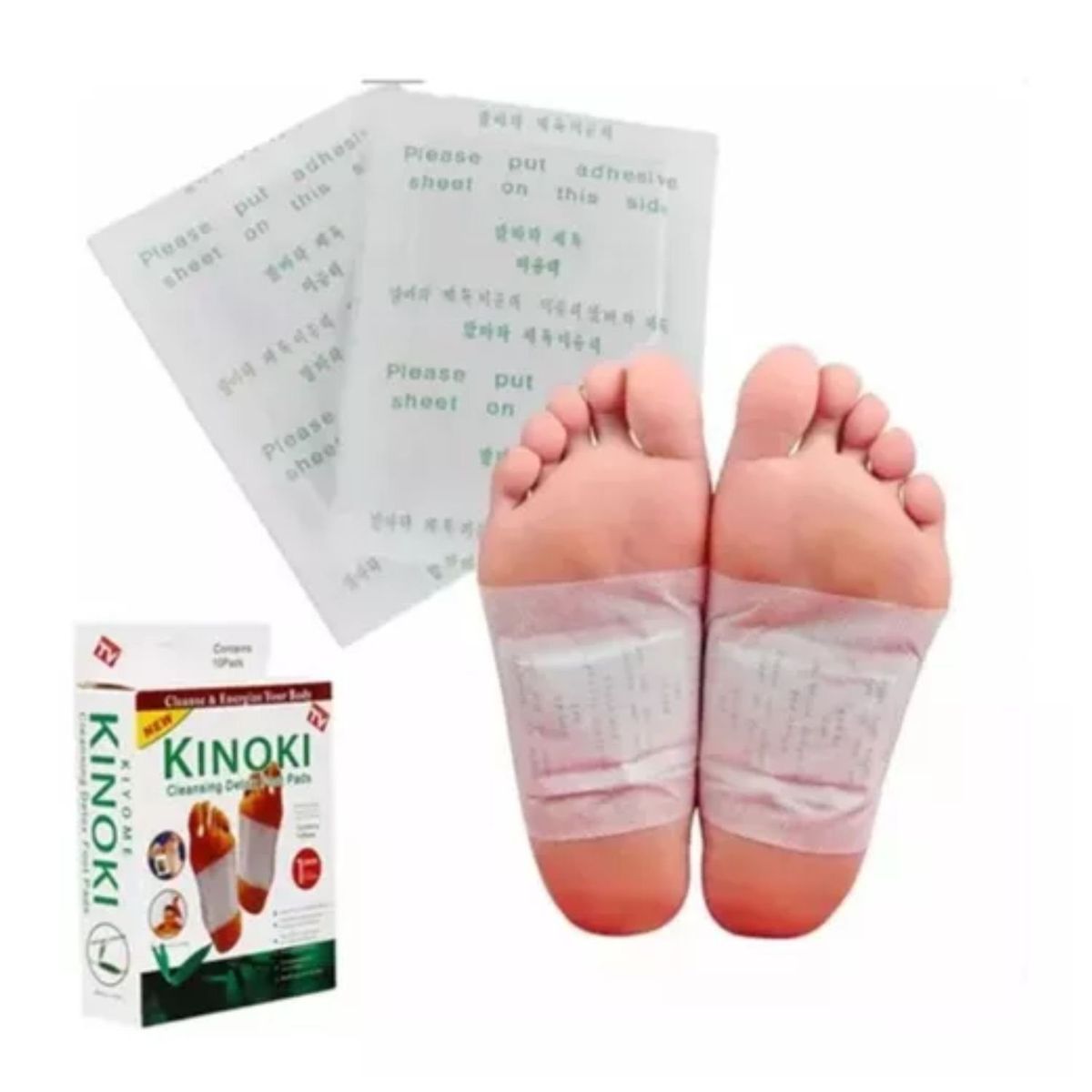 GENERICO - Parches Desintoxicantes Para Pies Kinoki