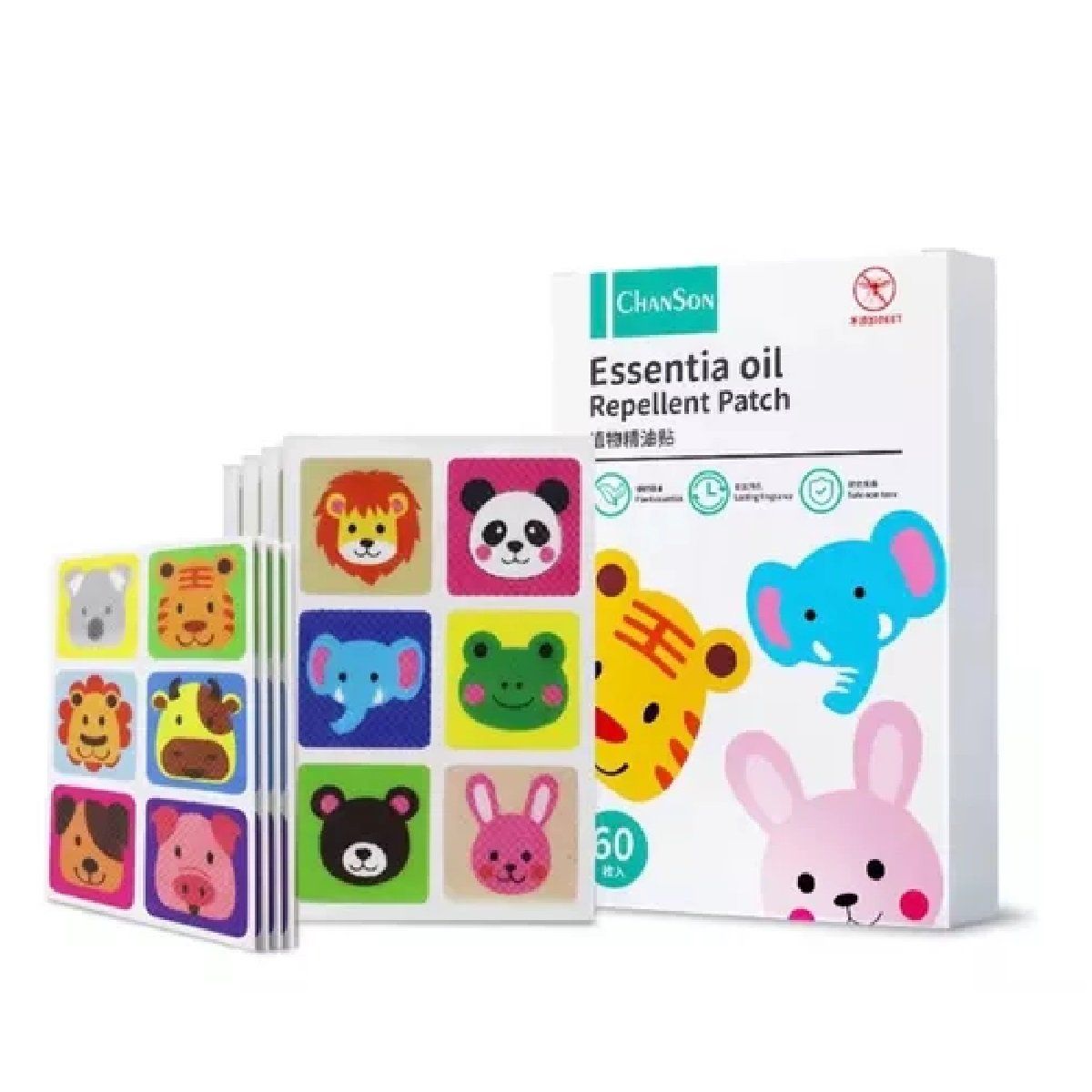 MUNDO BEBE - Parches antimosquitos Repelentes Para bebe Niños niña X 96