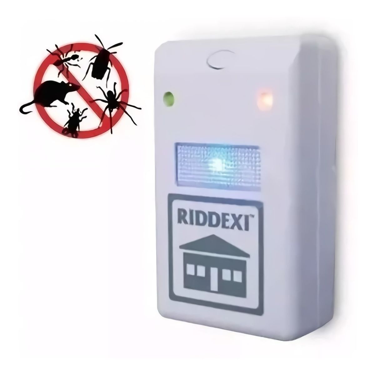 GENERICO - Riddex Repelente Electrico Roedores Cucarachas Insectos