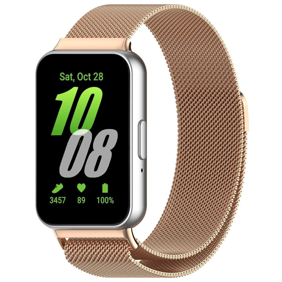 GENERICO - Correa Metálica para Samsung Galaxy Fit 3