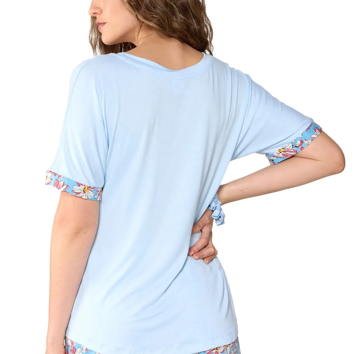 SANTANA - Pijama Mujer Penélope Azul