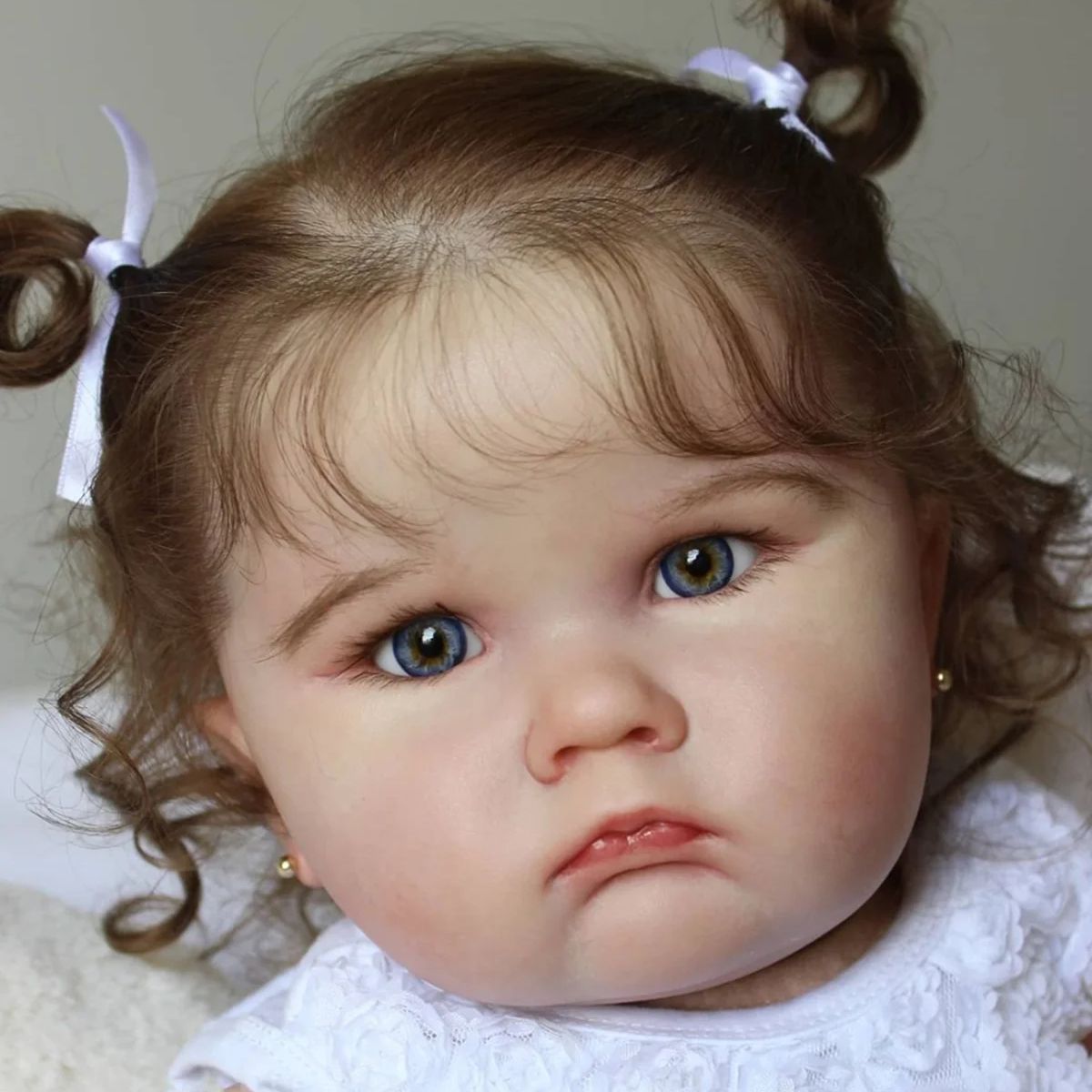 GENERICO - ❤Bebe Reborn❤ Mara ❤ Cabello Oscuro ❤