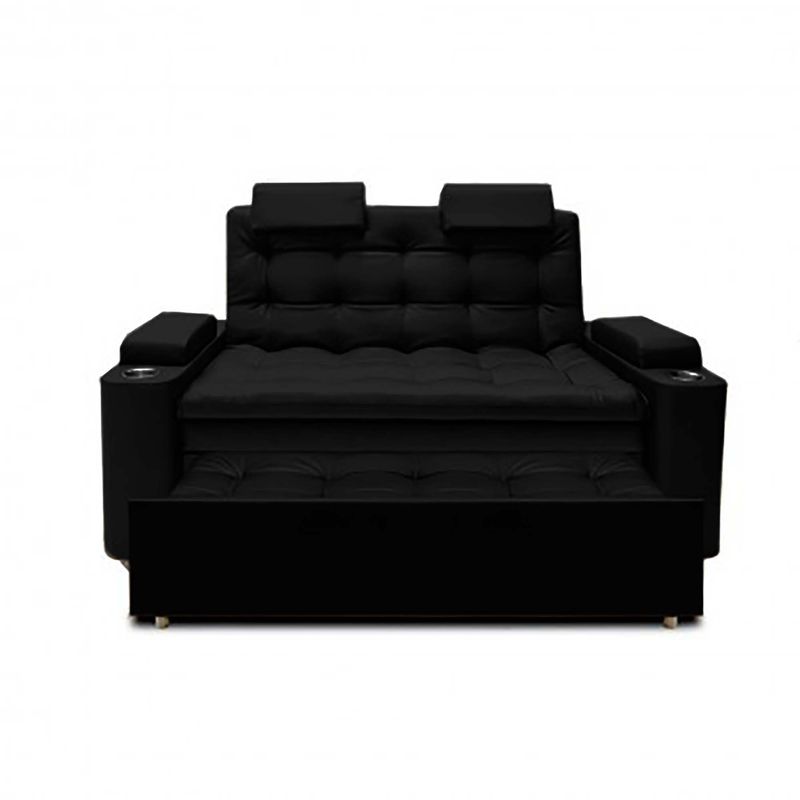 MAGIC CLASS - SOFÁ CAMA DE LUJO ATENAS ECOCUERO NEGRO