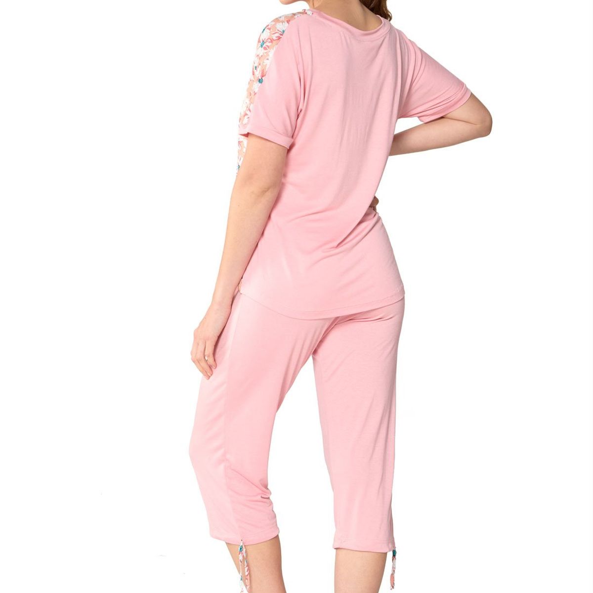 SANTANA - Pijama Mujer Camelia Salmón