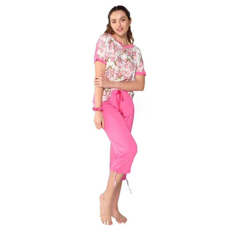 SANTANA - Pijama Mujer Camelia Fucsia