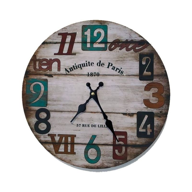 MOBLIHOUSE - Reloj Vintage Antiquite 37 Rue