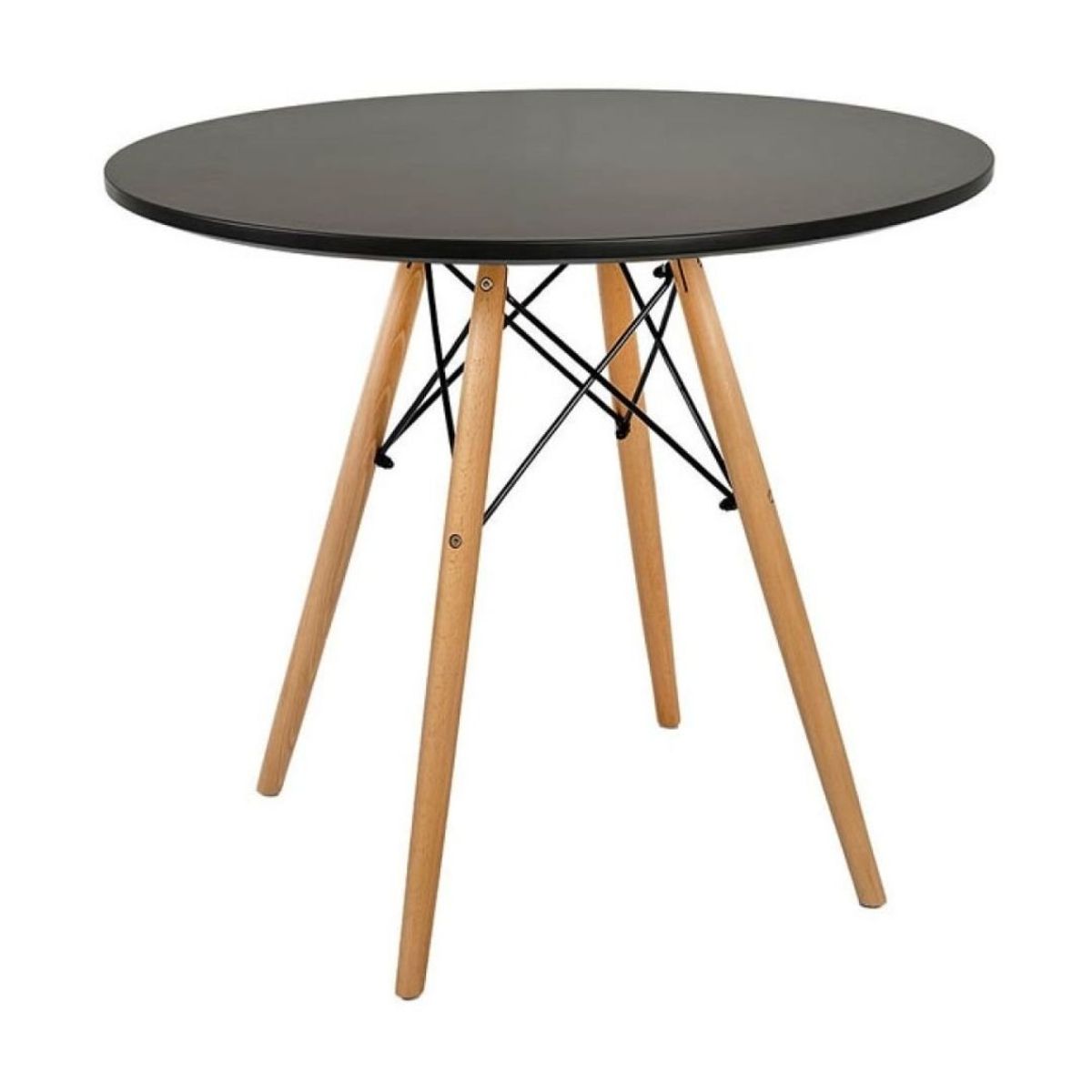 MOBLIHOUSE - Mesa Comedor Milano Negra Moblihouse_.