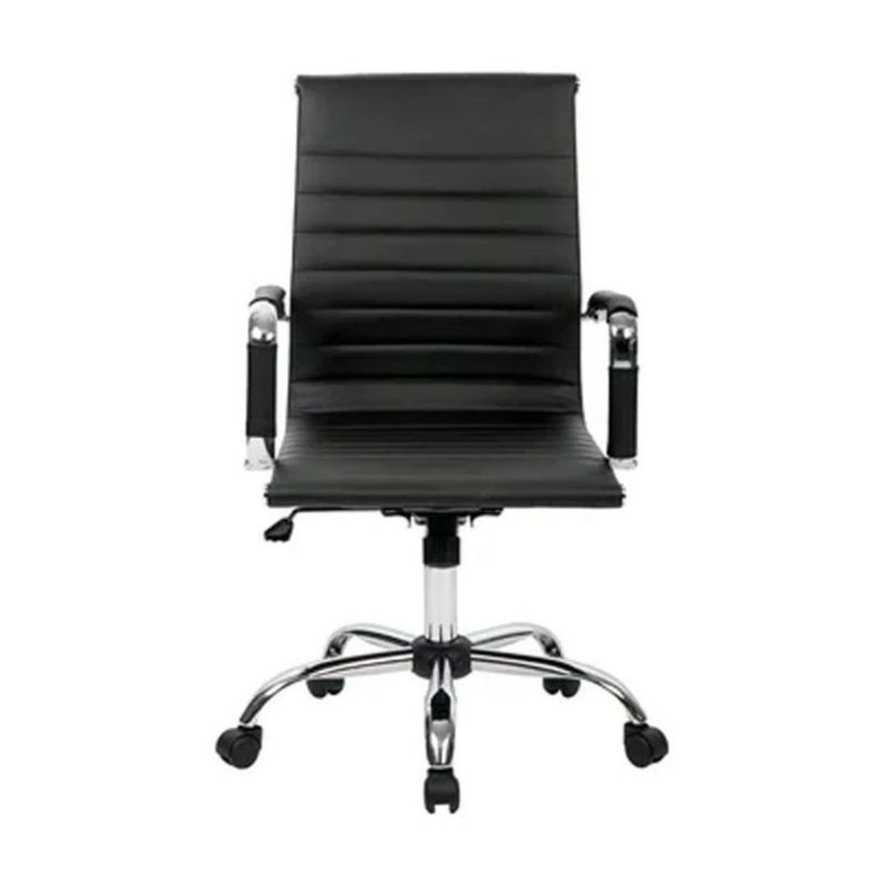 MOBLIHOUSE - Silla Tipo Secretarial Ergonómica Negra