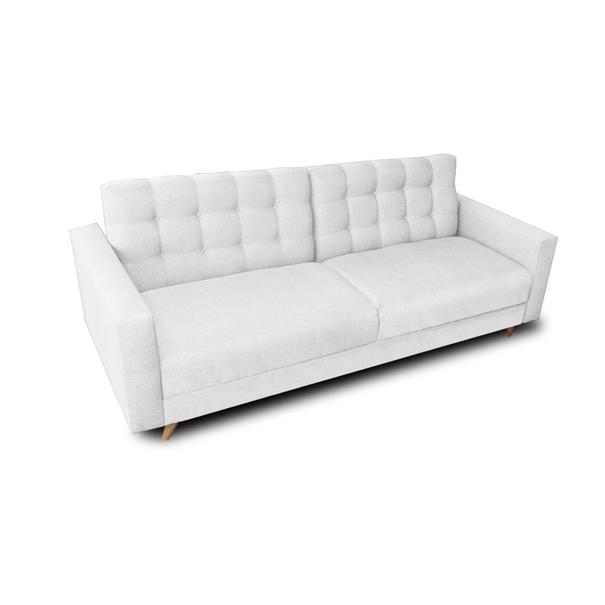 MAGIC CLASS - SOFÁ CAMA RUBÍ ECOCUERO BLANCO