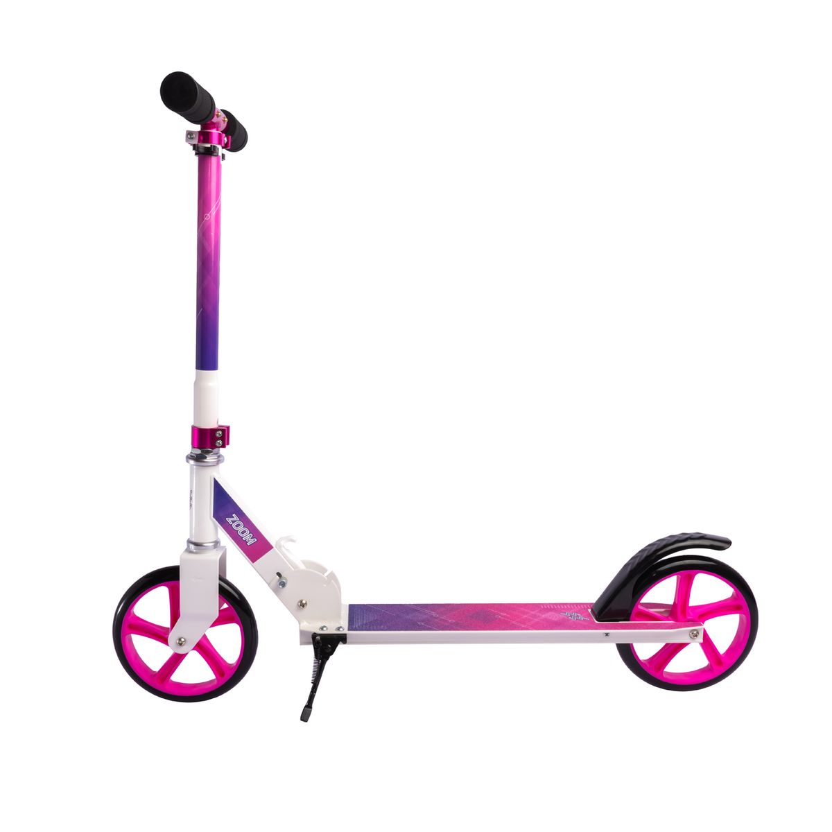ZOOM SPORT - Patineta Scooter Big Wheels Rosa-Morado 2 Ruedas - Zoom Sports