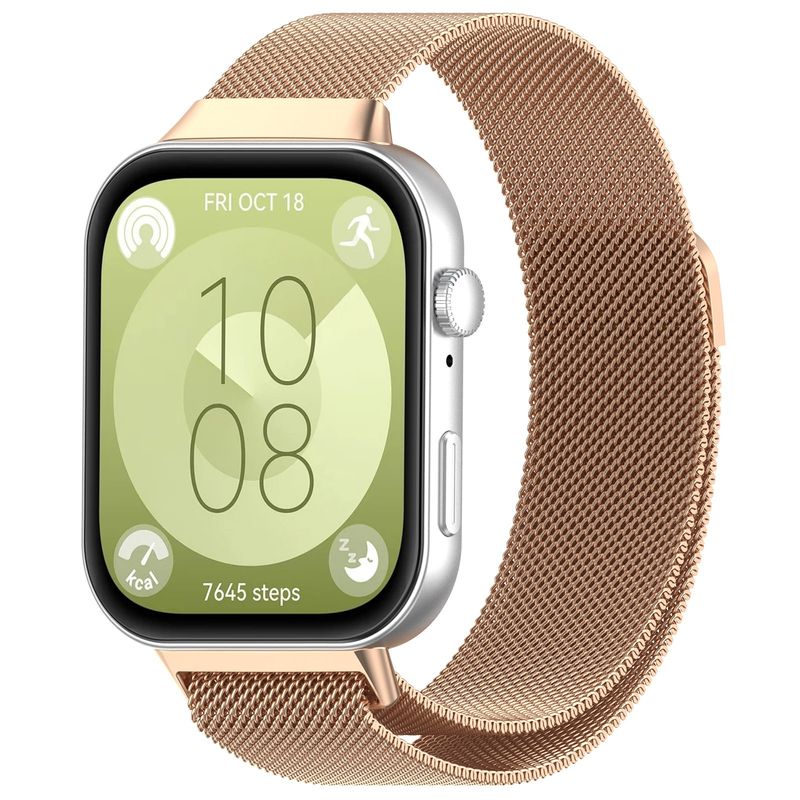 GENERICO - Correa Metálica para Huawei Watch Fit 3