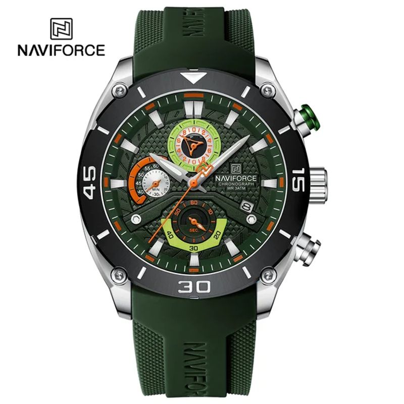 NAVIFORCE - Reloj Elegante Naviforce  8038 Para Hombre De Lujo_.