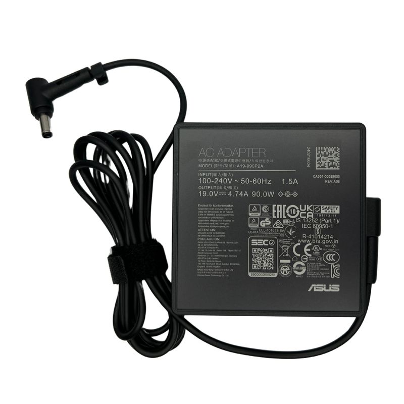 ASUS - Cargador Asus 100% Original 190v - 474a 90w Punta Pin