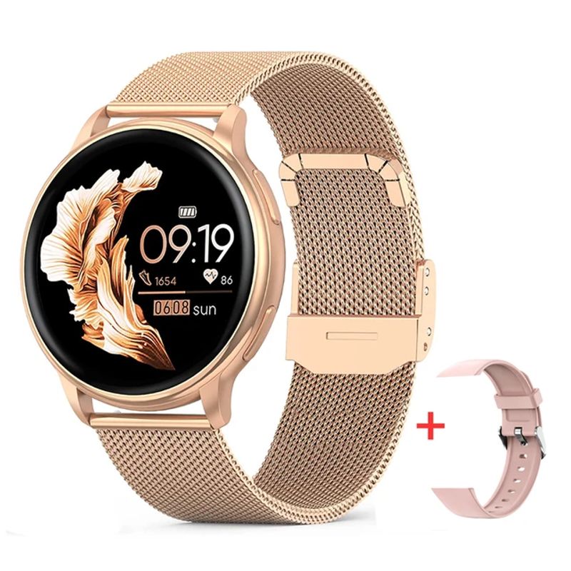 GENERICO - Reloj Inteligente Para Mujer Con Llamada Bt Y Correa Extra