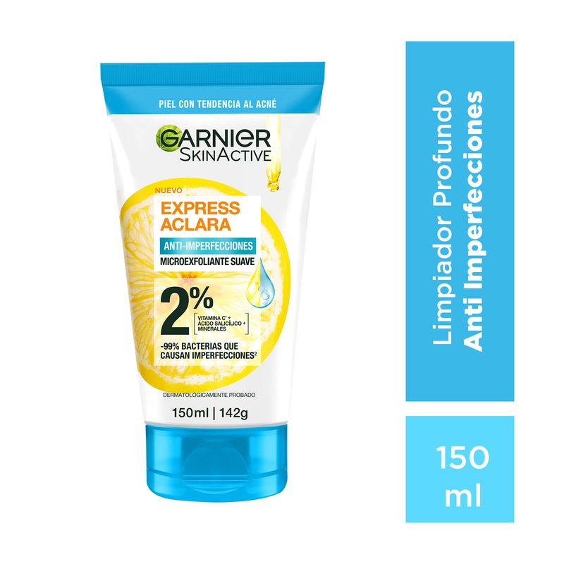 GARNIER - Limpiador Anti-imperfección Garnier 150 ml
