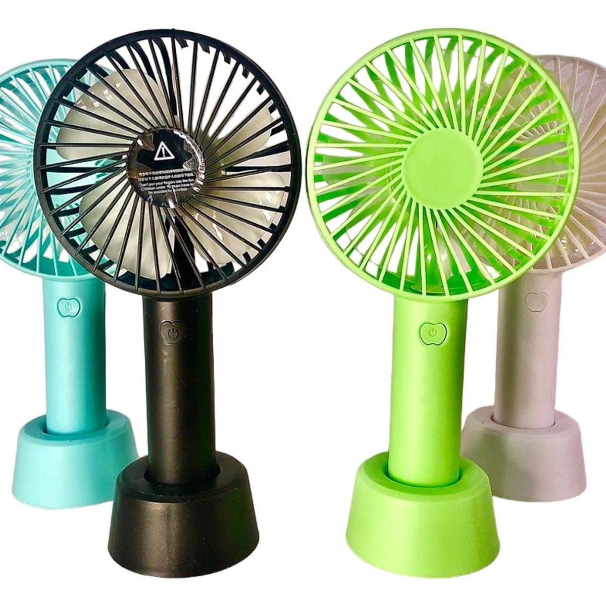 GENERICO - Mini Ventilador Portátil Recargable USB para Mesa u Oficina Compacto y Silencioso