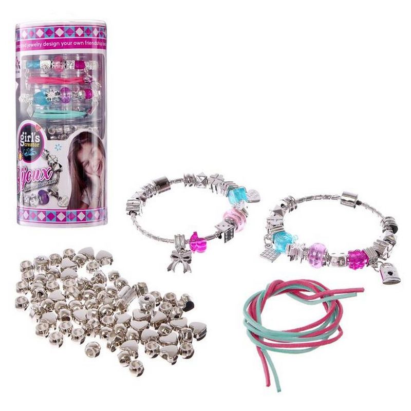 GENERICO - Set Kit Para Hacer Pulseras Niñas Style