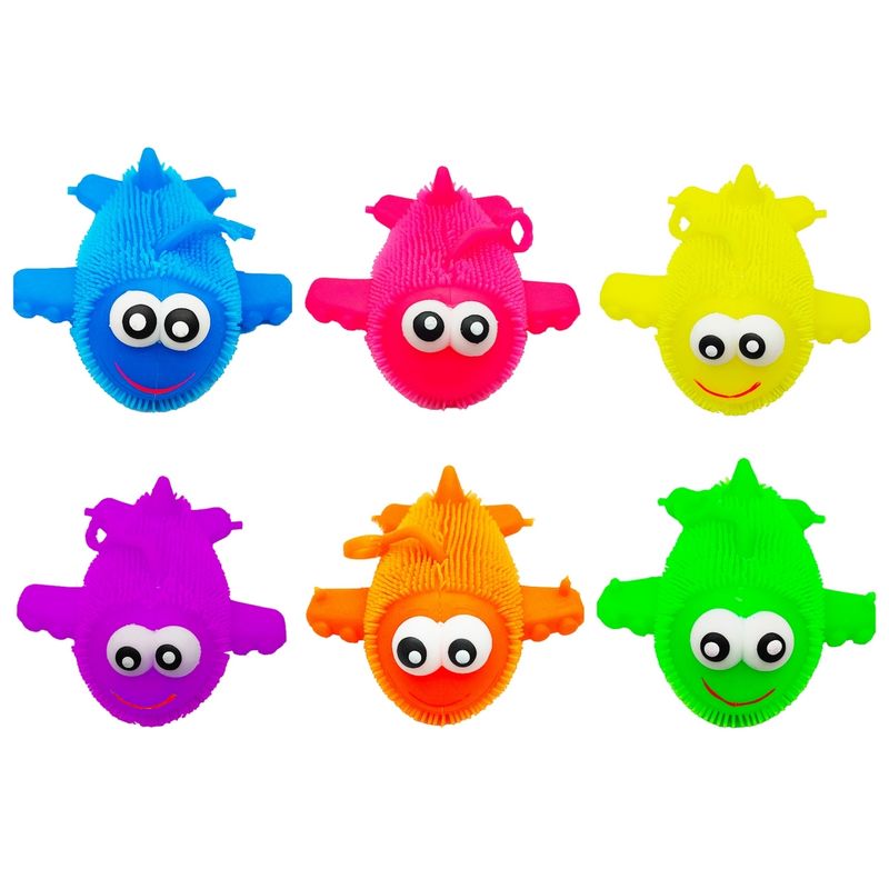 GENERICO - Yoyo Juguete Luces Bolitrones Aviones Antiestrés X 6 Unidade