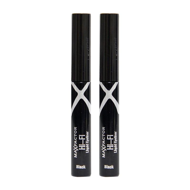 MAX FACTOR - Promoción Max Factor Delineador Hi-Fi Tono Negro x2 und