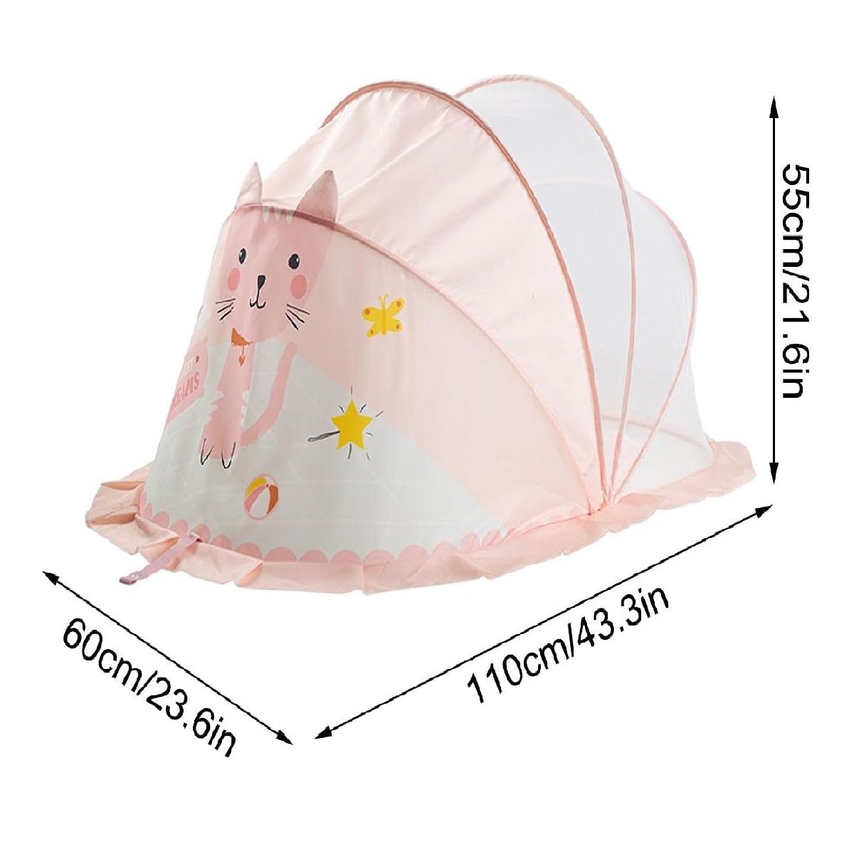 MUNDO BEBE - Toldillo Mosquitero Plegable Para Bebé Niño - Niña