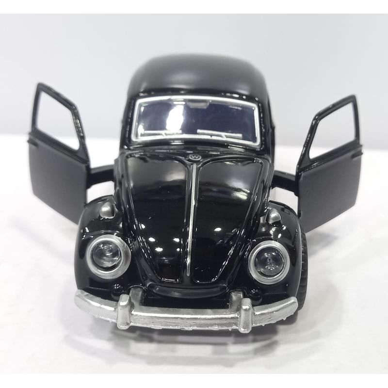 GENERICO - CARRO VOLKSWAGEN BEETLE 1969 NEGRO Colección Escala 1:34…