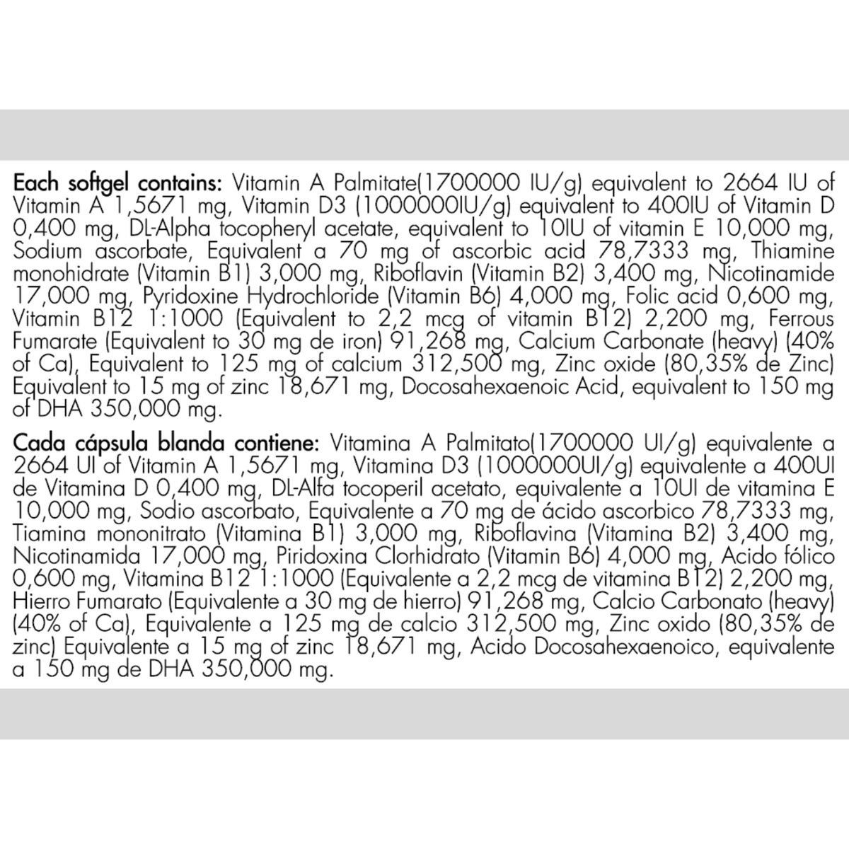 HEALTHY AMERICA - P-Natal 60 Cápsulas Healthy America