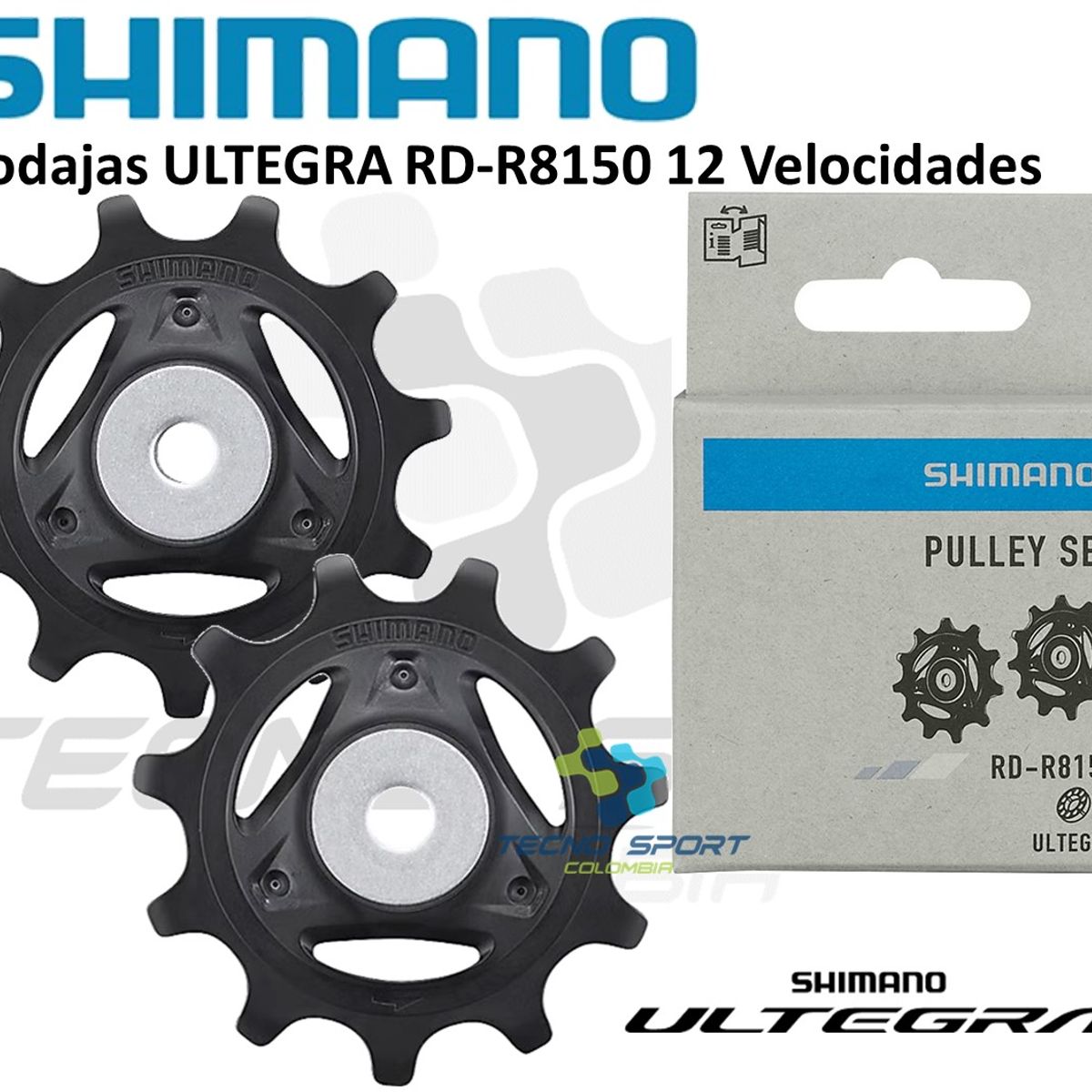 SHIMANO - Rodaja Bicicleta Tensor Shimano Ultegra R8150 12v Ruta