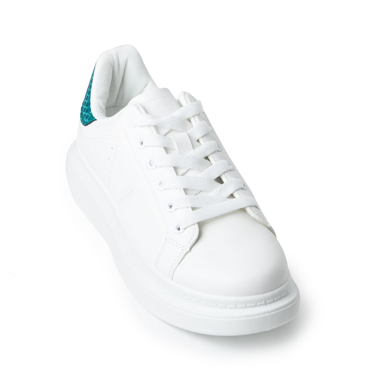 PRICE SHOES - Price Shoes Tenis Moda Mujer 702MQ31W05BLANCO