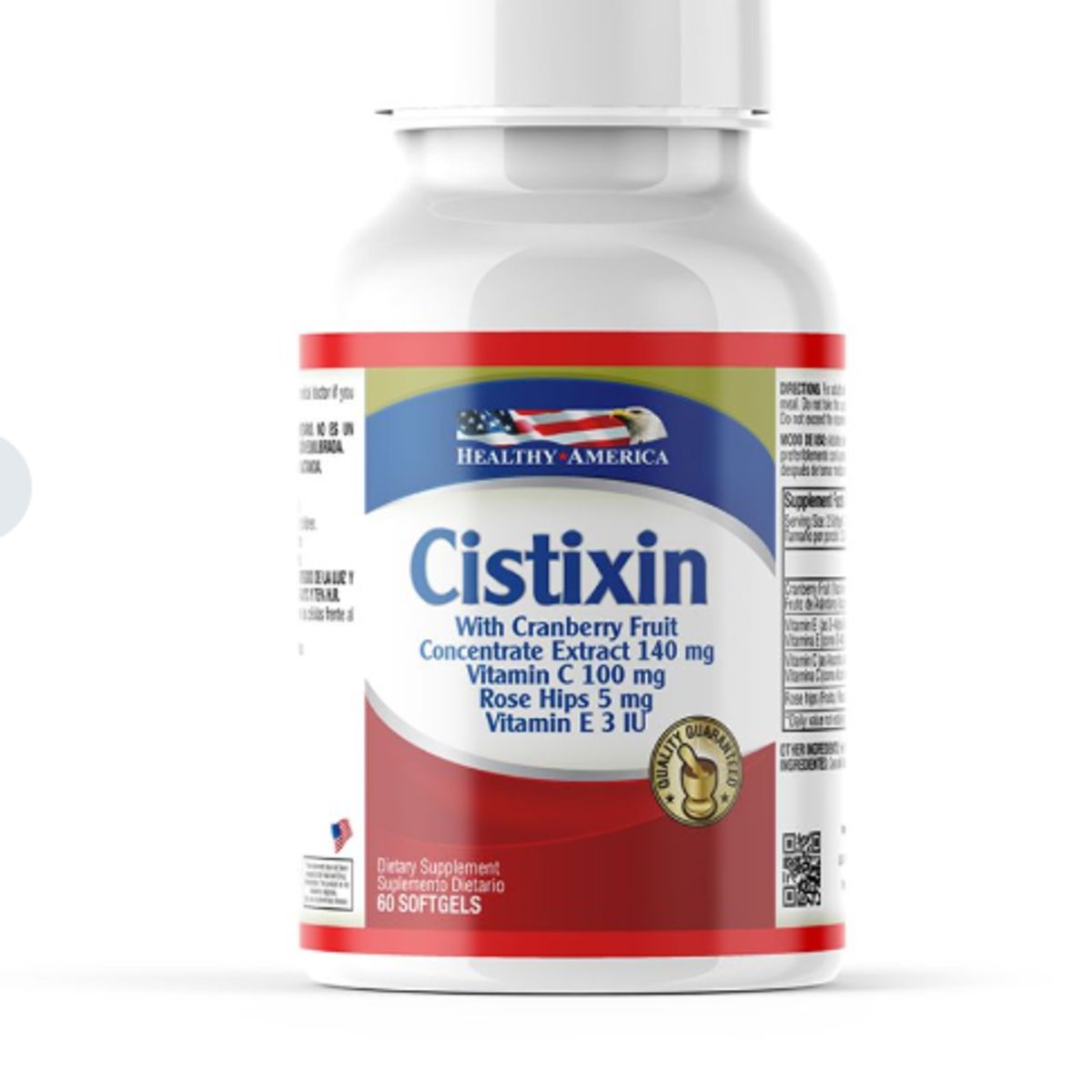 HEALTHY AMERICA - CISTIXIN 280MG 60 SOFTGELS Healthy America