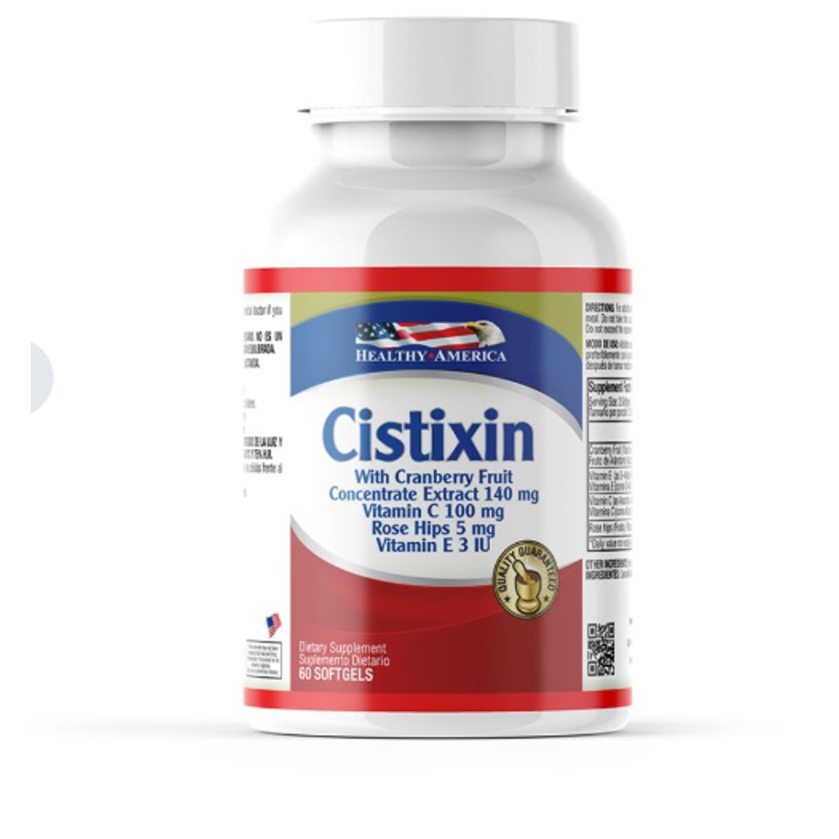 HEALTHY AMERICA - CISTIXIN 280MG 60 SOFTGELS Healthy America