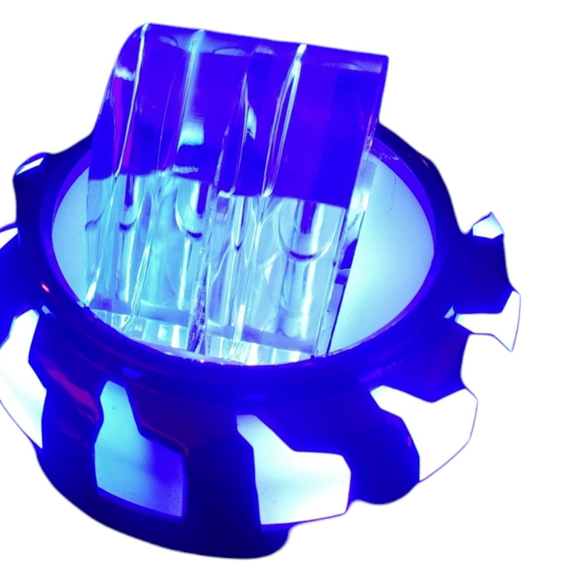 LEDMAX - Bombillo LED ojo de diablo uso todo tipo de moto rompeniebla