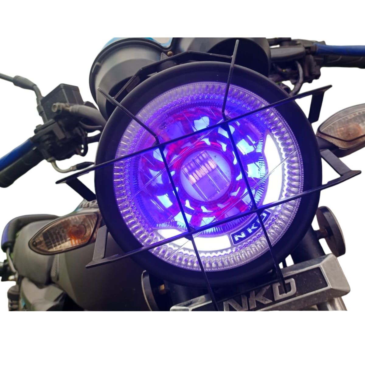 LEDMAX - Bombillo LED ojo de diablo uso todo tipo de moto rompeniebla