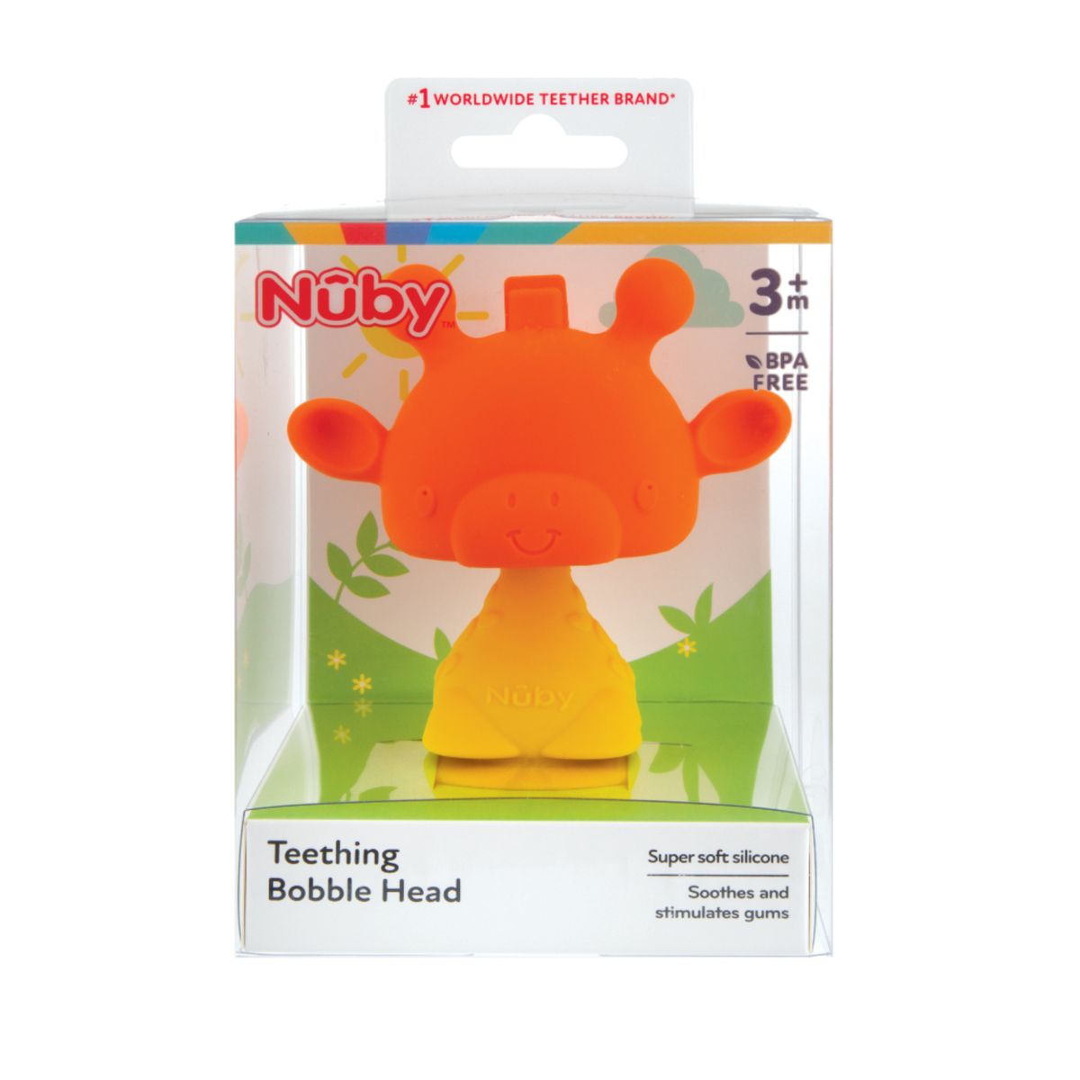 NUBY - Personajes De Bobble Jirafa - Nuby - 6942CS3-JIRAFA