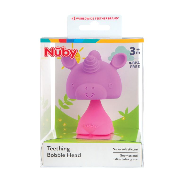 NUBY - Personajes De Bobble Unicornio - Nuby - 6942CS3-UNICORNIO