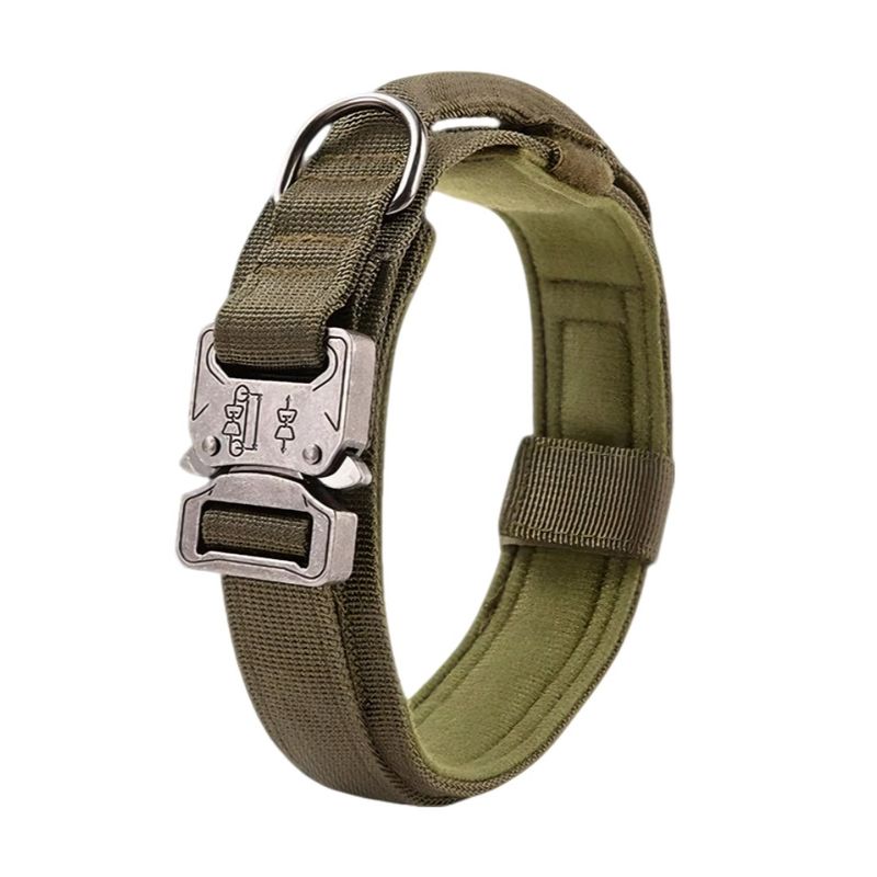 GENERICO - Collar Táctico Militar Para Perro Ajustable Duradero