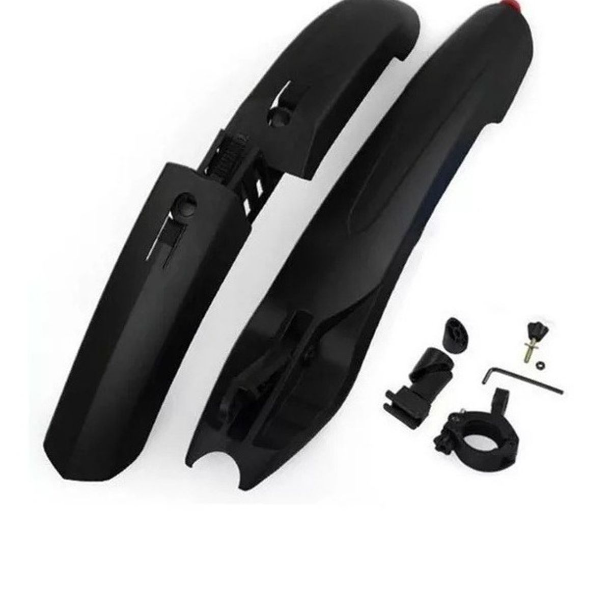 GENERICO - Guardabarros Bicicleta Mtb Delantero Y Trasero Con Luz 27 29