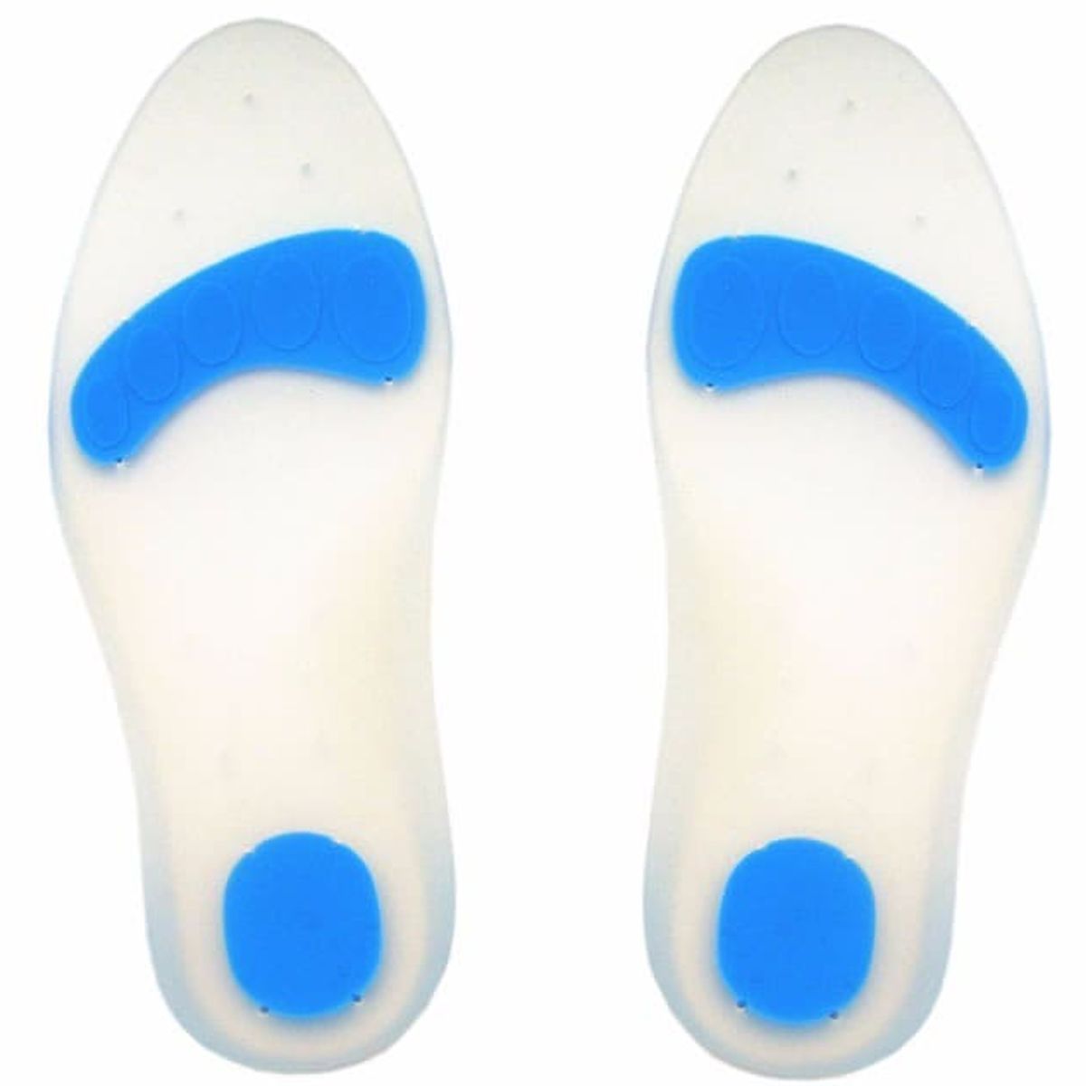 TECNOMED - Plantillas Ortopedicas En Silicona Para Descanso  - Talla M