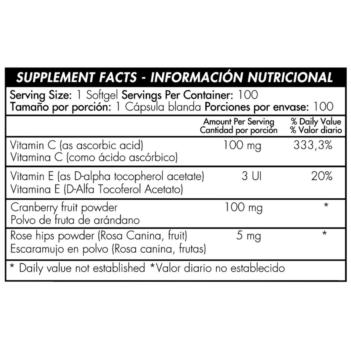 HEALTHY AMERICA - CISTIXIN 280MG 100SOFTGELS   Healthy America