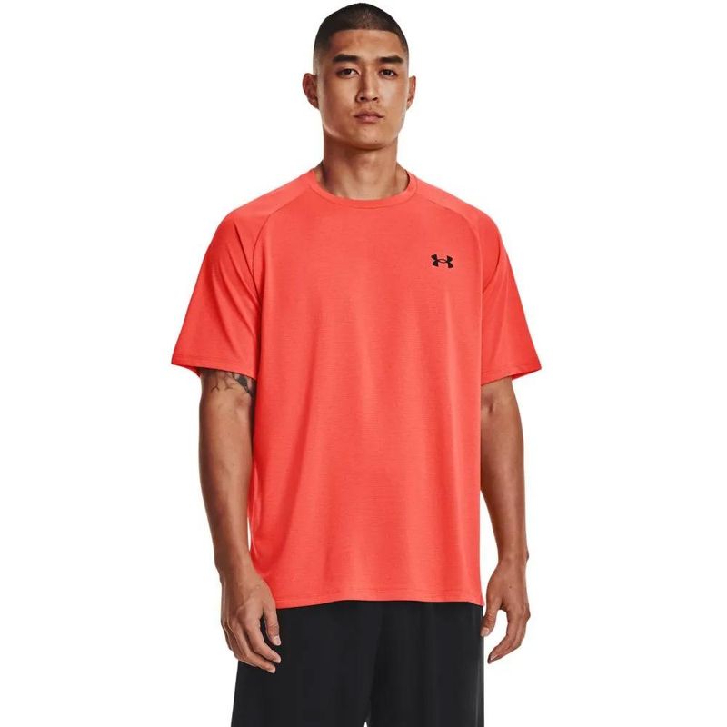 UNDER ARMOUR - Camiseta Under Armour Tech™ 2.0 Textured Hombre-Naranja