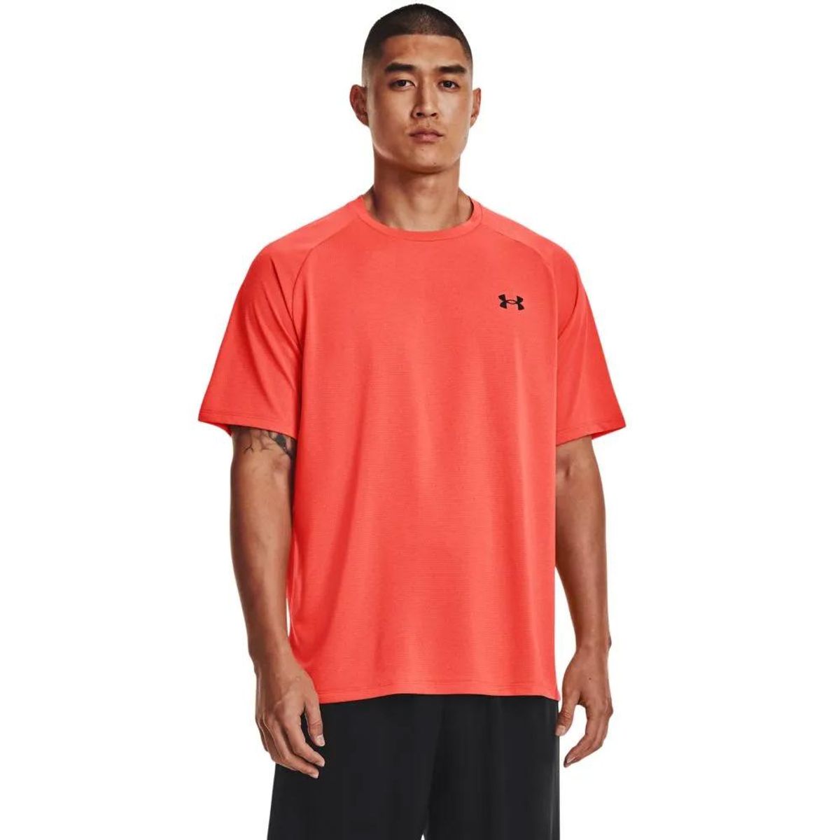UNDER ARMOUR - Camiseta Under Armour Tech™ 2.0 Textured Hombre-Naranja