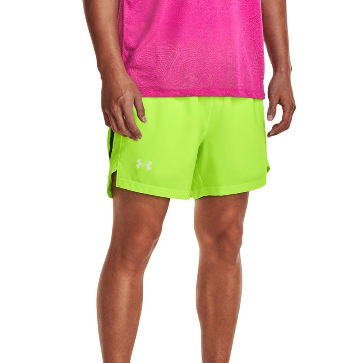 UNDER ARMOUR - Pantaloneta Under Armour 5-Verde