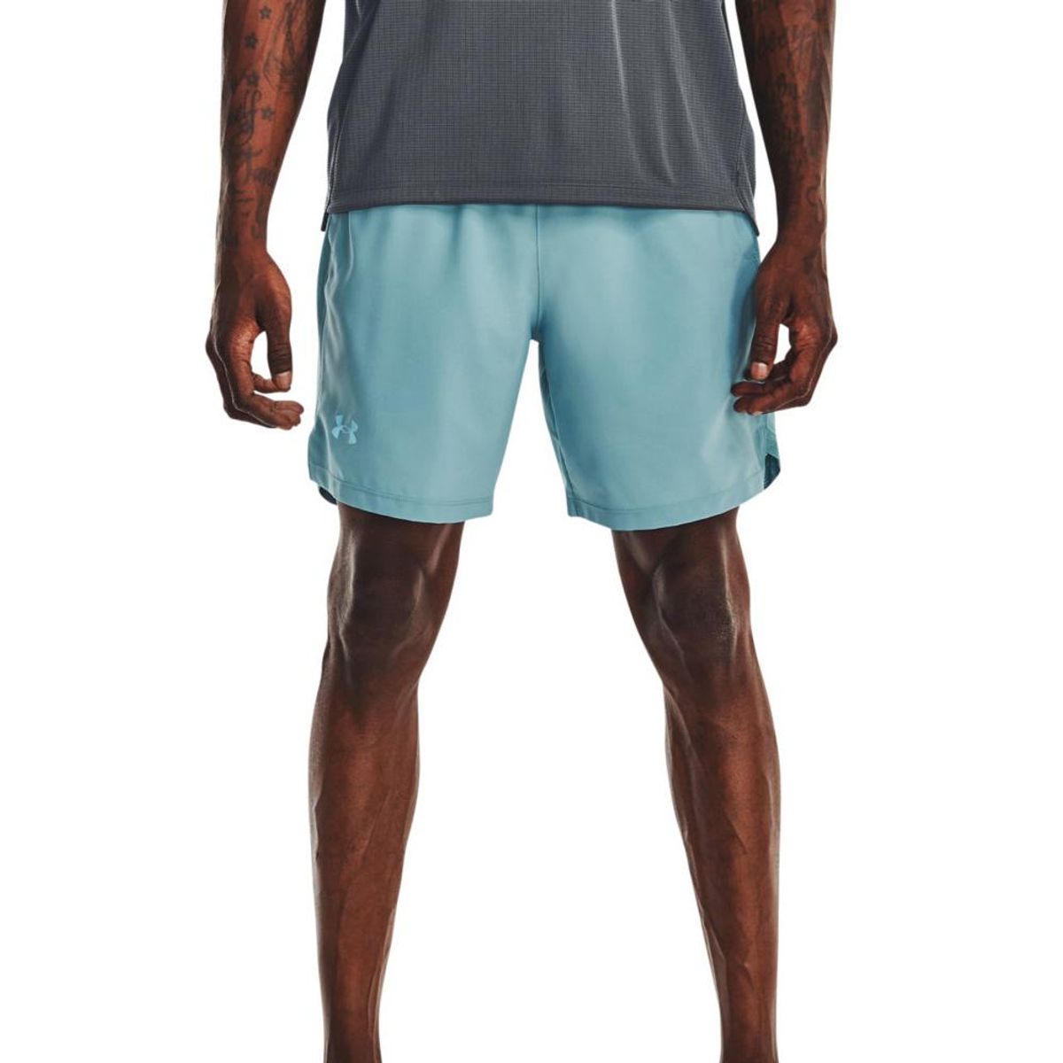 UNDER ARMOUR - Pantaloneta Under Armour Sw 7-Azul