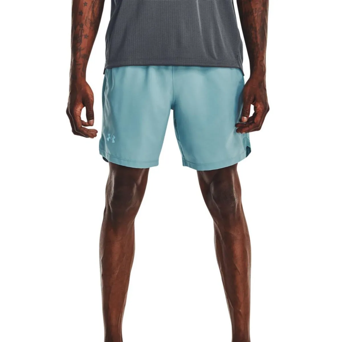 UNDER ARMOUR - Pantaloneta Under Armour Sw 7-Azul