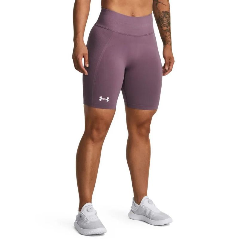 UNDER ARMOUR - Short Under Armour Train Seamless Mujer-Morado