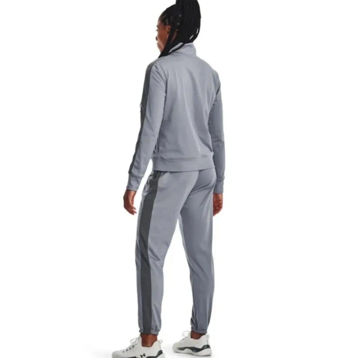 UNDER ARMOUR - Sudadera Under Armour Tricot Tracksuit Mujer-Gris